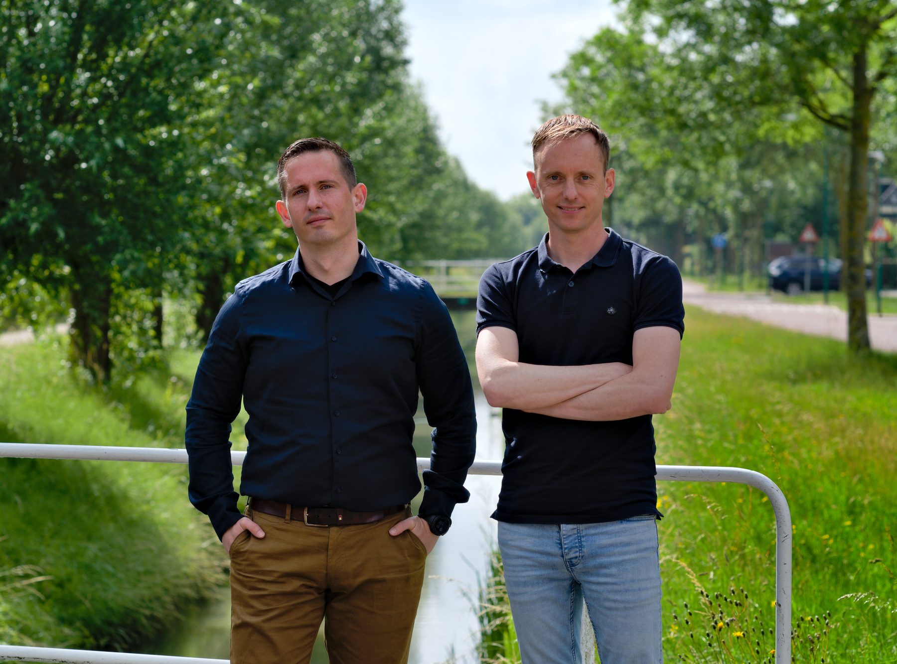Tim en John, medeoprichters van Next-Flow